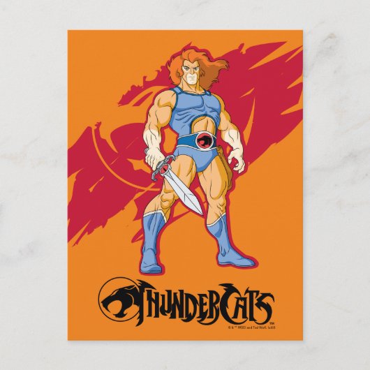 ThunderCats | Lion-O-teken Briefkaart (Voorkant)