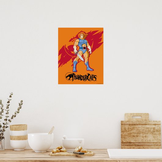 ThunderCats | Lion-O-teken Poster (Keuken)