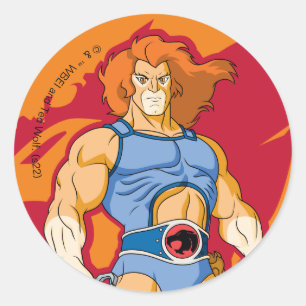 ThunderCats   Lion-O-teken Ronde Sticker