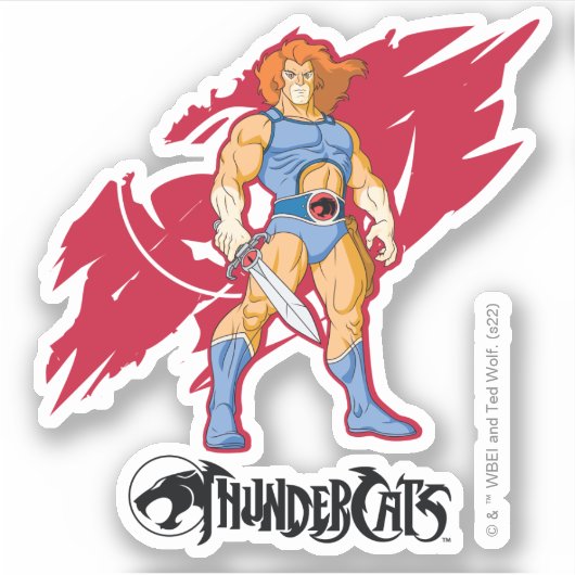ThunderCats | Lion-O-teken Sticker (Voorkant)
