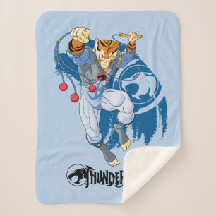 ThunderCats   Tygra Character Graphic Sherpa Deken