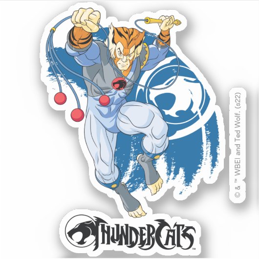 ThunderCats | Tygra Character Graphic Sticker (Voorkant)