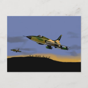 Thunderchief F105 vechtkamer Briefkaart