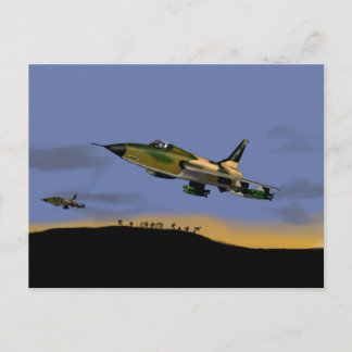 Thunderchief F105 vechtkamer Briefkaart