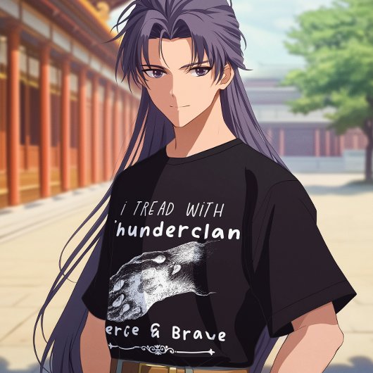 ThunderClan pride-strijders kattenliefhebber T-shirt