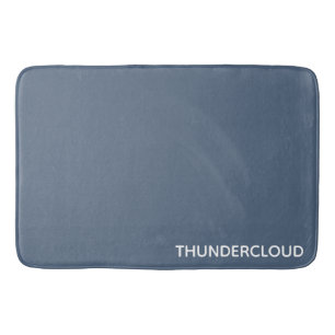 Thundercloud Blauw-grijze kleurennaam Badmat