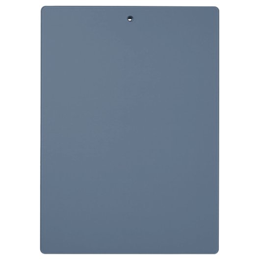 Thundercloud Blauw-grijze kleurennaam Klembord (Achterkant)