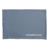 Thundercloud Blauw-grijze kleurennaam Kussensloop (Voorkant)