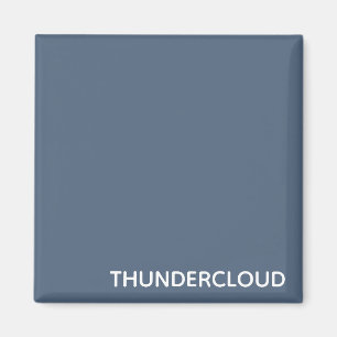 Thundercloud Blauw-grijze kleurennaam Magneet