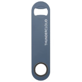 Thundercloud Blauw-grijze kleurennaam Speed Flessenopener (Voorkant)