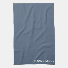 Thundercloud Blauw-grijze kleurennaam Theedoek