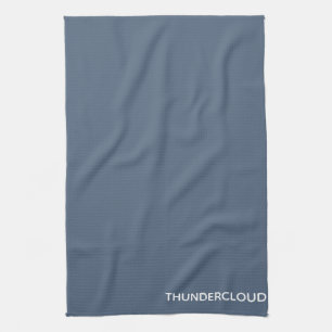 Thundercloud Blauw-grijze kleurennaam Theedoek