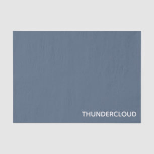 Thundercloud Blauw-grijze kleurennaam Tissuepapier