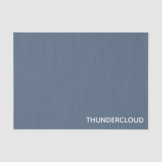 Thundercloud Blauw-grijze kleurennaam Tissuepapier
