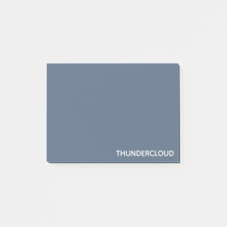 Thundercloud Blue-grey Colour Name Post-it® Notes