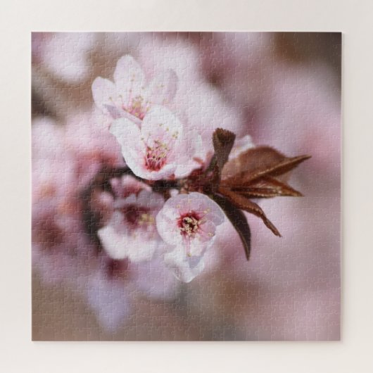 Thundercloud Plum Blossinglente Spring Flowers Legpuzzel (Horizontaal)