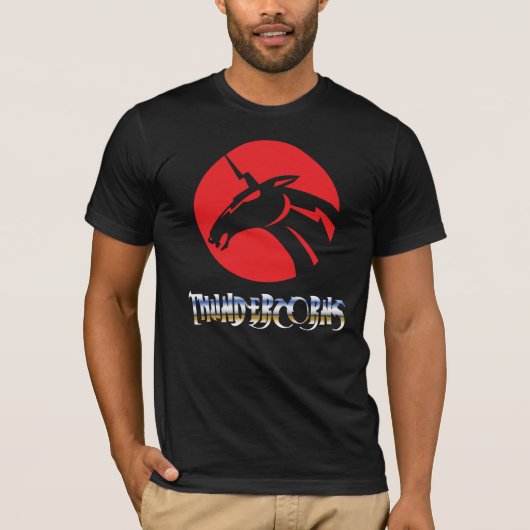"Thundercorns" zijn op de losse T-shirt (Voorkant)