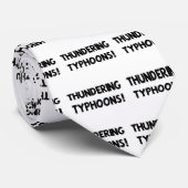 Thunderende tyfoon! stropdas (Opgerold)