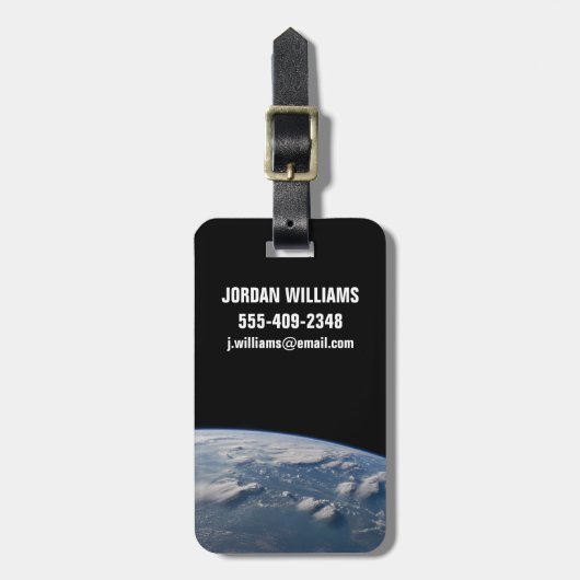 Thunderhead Anvils of Earth op het zuiden van Born Bagagelabel (Voorkant verticaal)