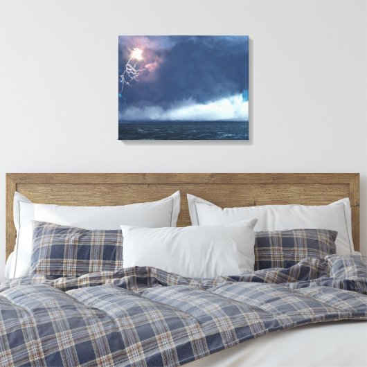 Thunderhead Canvas Afdruk (Insitu (Slaapkamer))