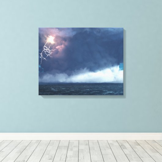 Thunderhead Canvas Afdruk (Insitu (Houten vloer))