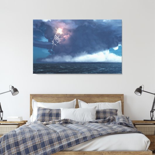 Thunderhead Canvas Afdruk (Insitu (Slaapkamer))