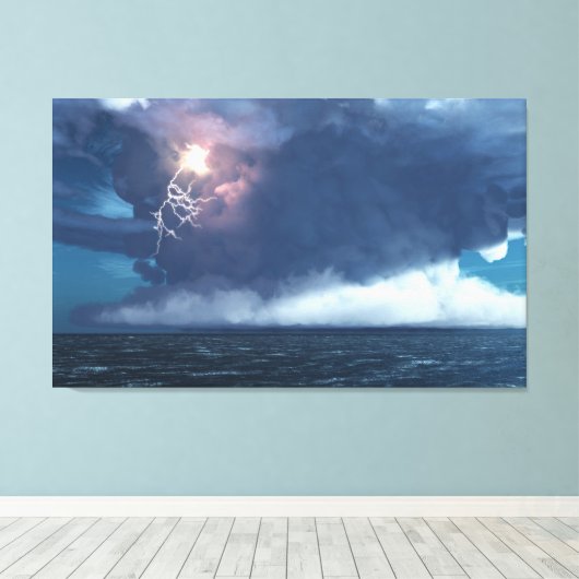 Thunderhead Canvas Afdruk (Insitu (Houten vloer))