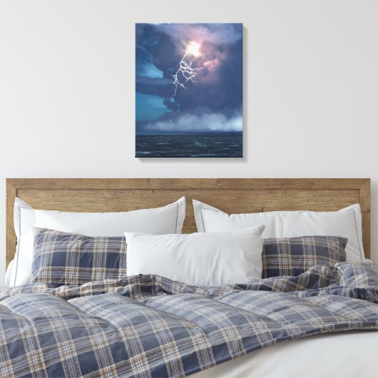 Thunderhead Canvas Afdruk (Insitu (Slaapkamer))