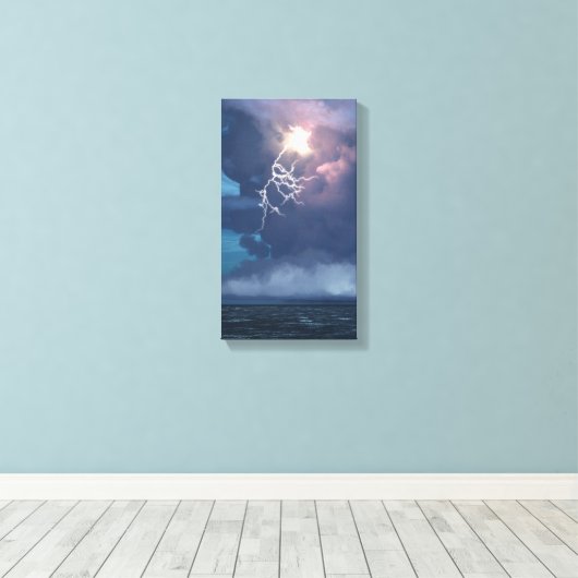 Thunderhead Canvas Afdruk (Insitu (Houten vloer))