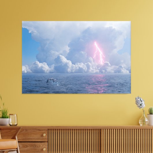 Thunderhead Canvas Afdruk (Insitu (Woonkamer))