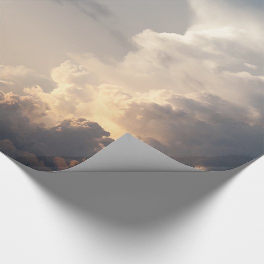 Thunderhead Cloud Heaven Sky Storm Clouds Cadeaupapier (Hoek)