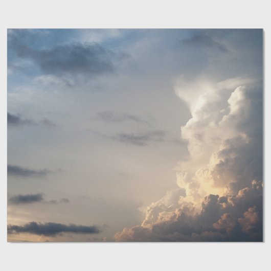 Thunderhead Cloud Heaven Sky Storm Clouds Cadeaupapier (Vlak)