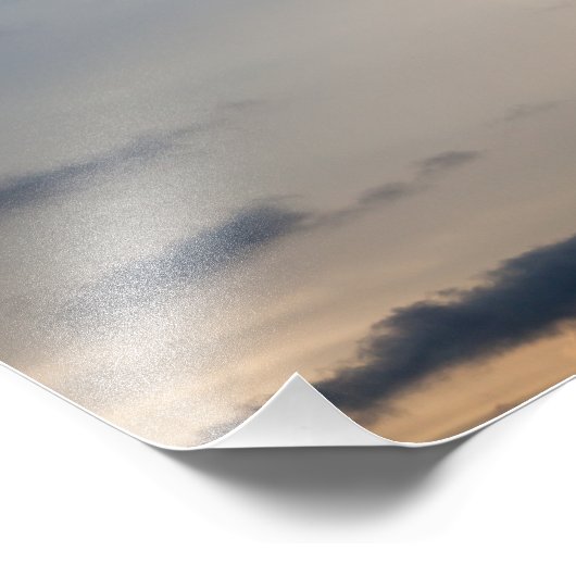 Thunderhead Cloud Heaven Sky Storm Clouds Foto Afdruk (Hoek)