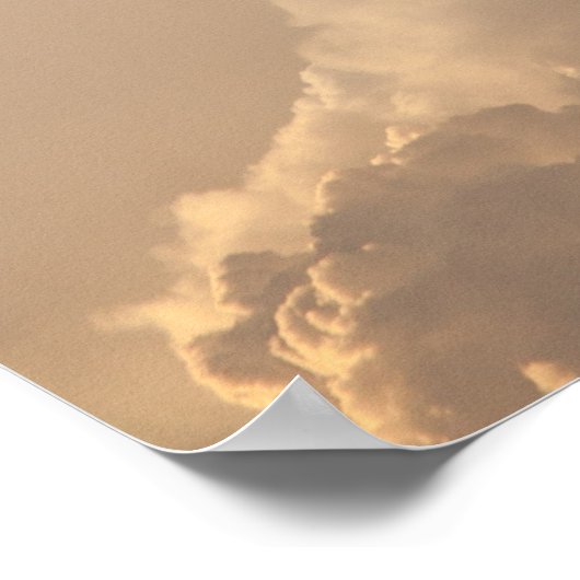 Thunderhead Cloud Heaven Sky Storm Clouds Poster (Hoek)