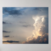 Thunderhead Cloud Heaven Sky Storm Clouds Poster (Voorkant)