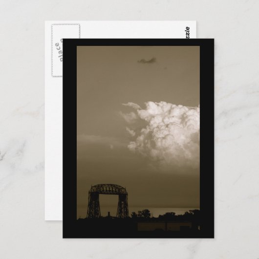 Thunderhead over Lake Superior Briefkaart (Voorkant / Achterkant)