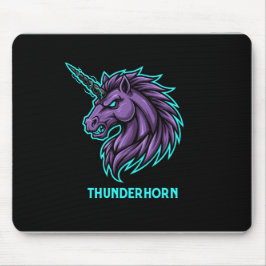 Thunderhorn Esports Mascot | Gaming Mouse Pad | Ag Muismat