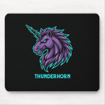 Thunderhorn Esports Mascotte | Gaming Muismat | Ag