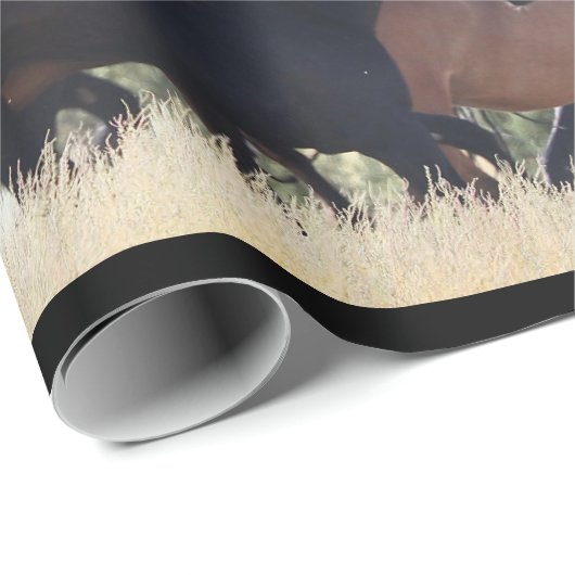 Thundering Mustangs inpakpapier (Rol Hoek)