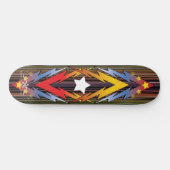 Thundering Stars 5/6 Persoonlijk Skateboard (Horizontaal)