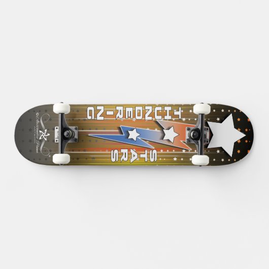 Thundering Stars 6/6 Persoonlijk Skateboard (Horizontaal)
