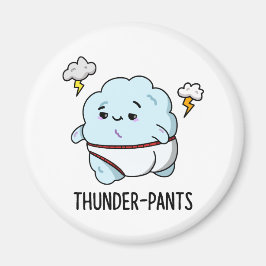 Thunderpants Funny Cloud Underwear Pun Magneet