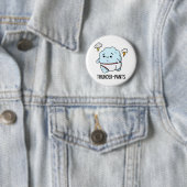 Thunderpants Funny Cloud Underwear Pun Ronde Button 5,7 Cm (In situ)
