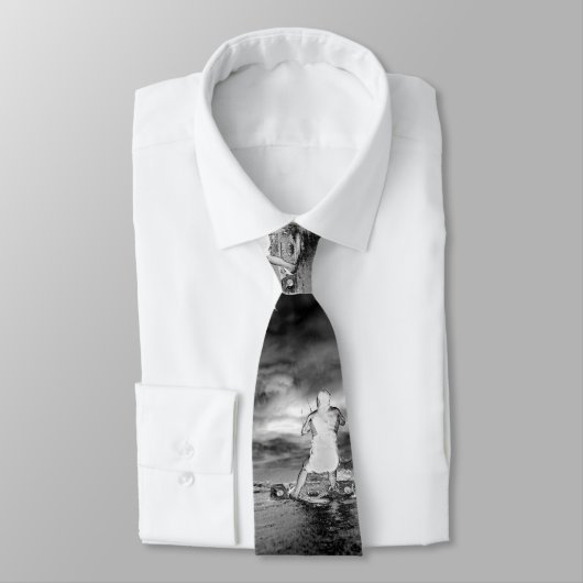 Thunderstorm Kiter, Kite in Storm Stropdas (Gebonden)