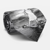 Thunderstorm Kiter, Kite in Storm Stropdas (Opgerold)