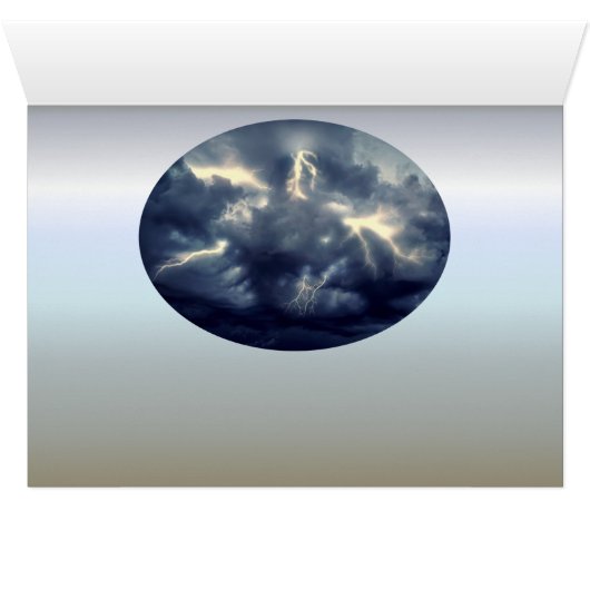 Thunderstorm Lightning (Binenzijde Horizontaal (Onderkant))