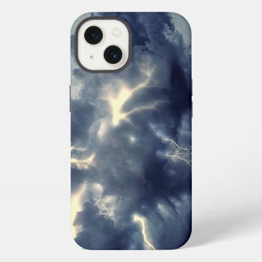 Thunderstorm Lightning iPhone Hoesje (Achterkant)