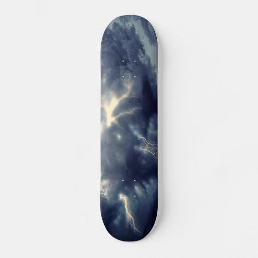 Thunderstorm Lightning Persoonlijk Skateboard (Voorkant)