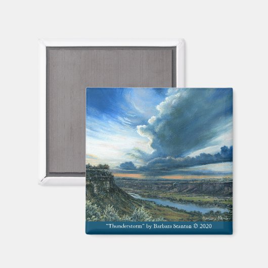 "Thunderstorm" Magnet (Voorkant / Achterkant)