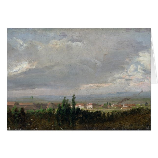 Thunderstorm Near Dresden, 1830 (Voorkant Horizontaal)